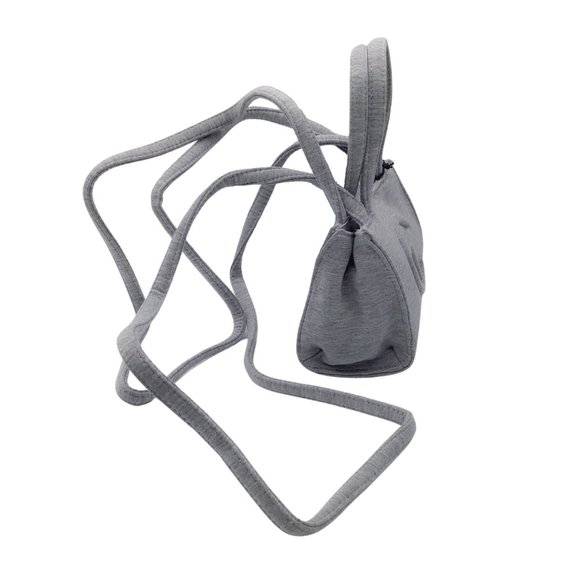 UGG X TELFAR FLEECE SMALL SHOPPING BAG IN HEATHER GREY - Picture 2 of 11